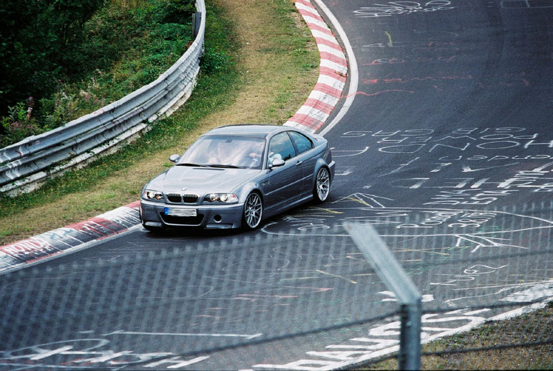 Bmw M3 E46 Csl. A lap in a BMW M3 E46 vs my